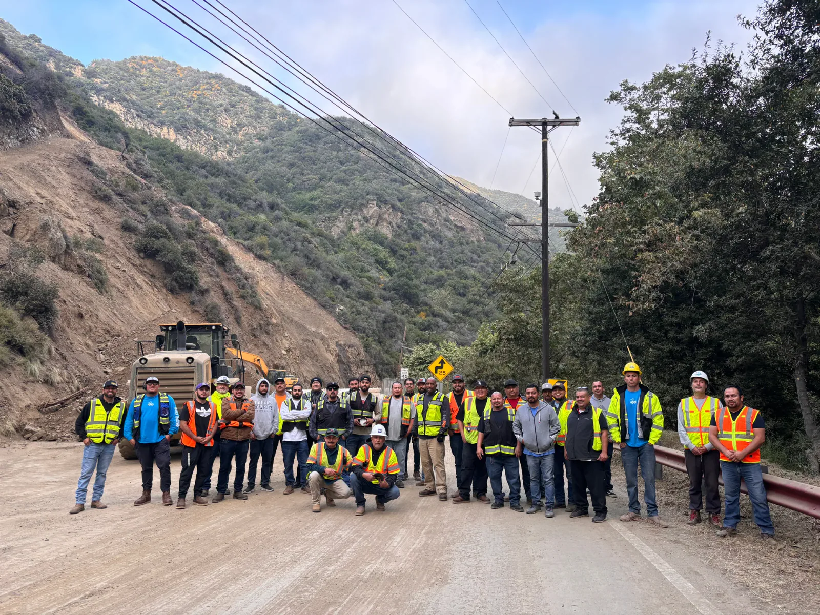 FLO team in the field