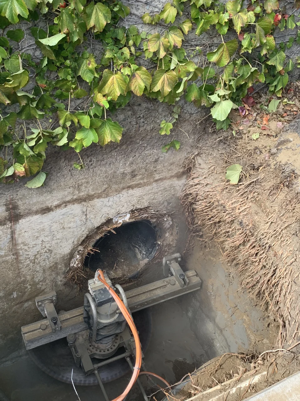Retaining Wall & RCP Pipe Repair