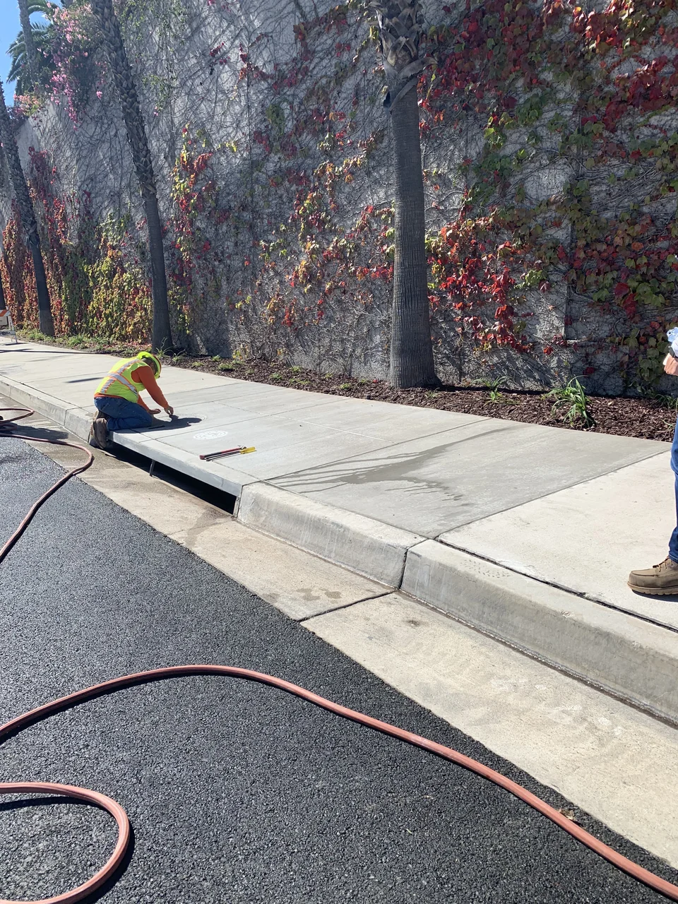 Retaining Wall & RCP Pipe Repair