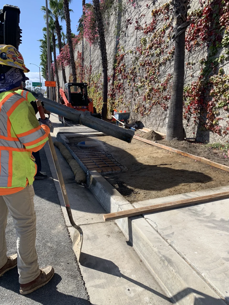 Retaining Wall & RCP Pipe Repair